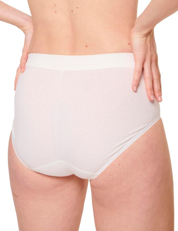 Sloggi Double Comfort Maxi Briefs 2 Pack White 