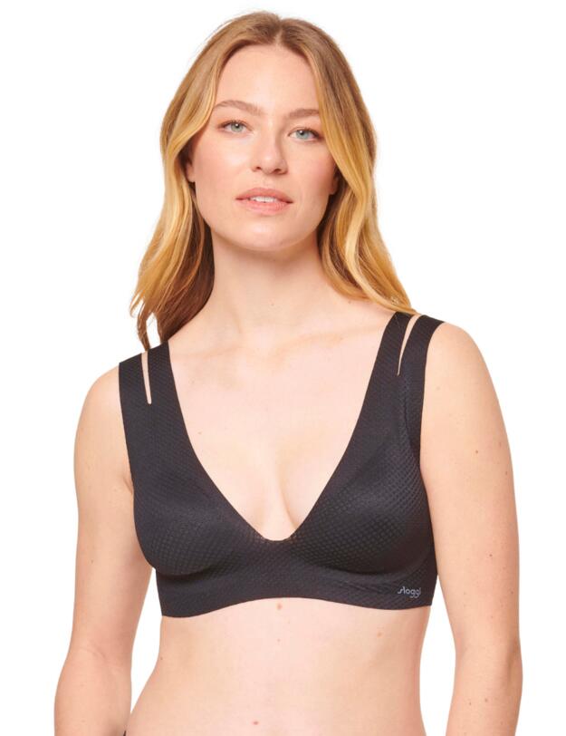 Sloggi Zero Feel Flow Bralette Black 