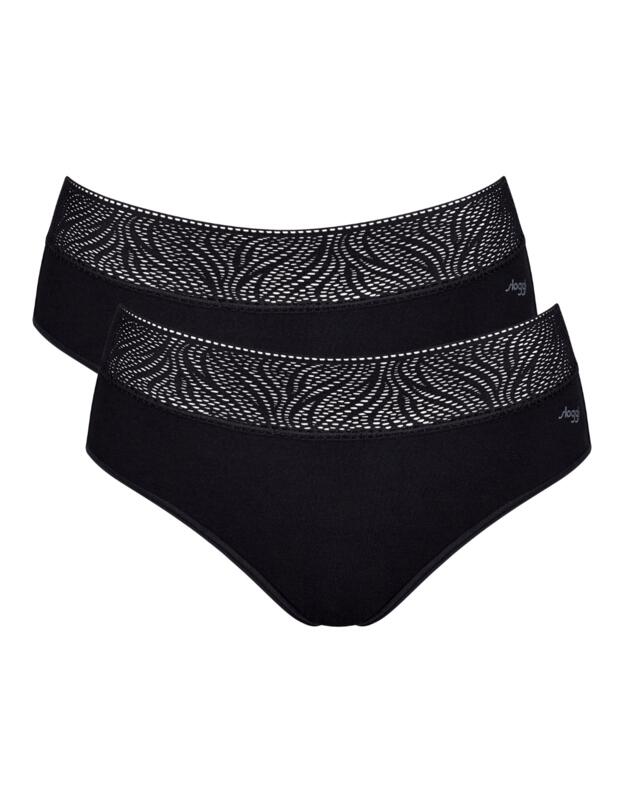 Sloggi Period Pants Hipster Light 2 Pack Black 