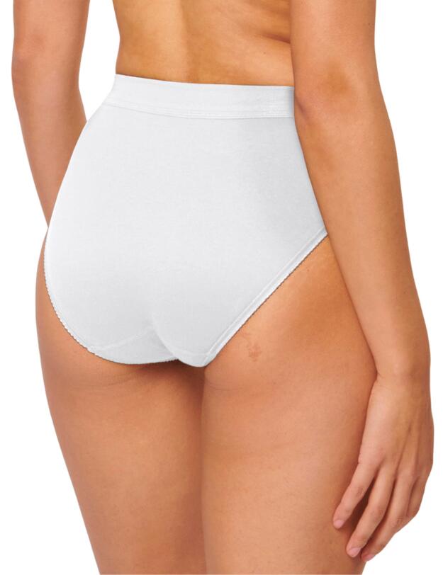 Sloggi Double Comfort Tai Brief 2 Pack White 