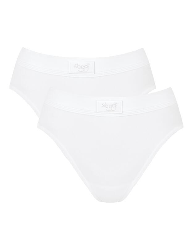 Sloggi Double Comfort Tai Brief 2 Pack White 