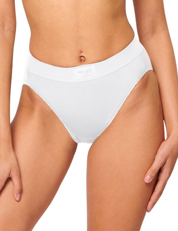 Sloggi Double Comfort Tai Brief 2 Pack White 