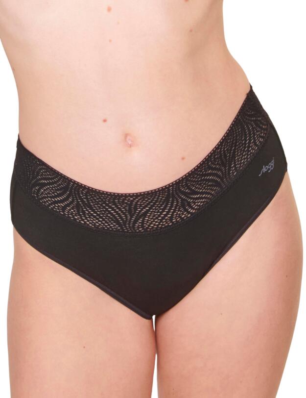 Sloggi Period Pants Hipster Medium 2 Pack Black 