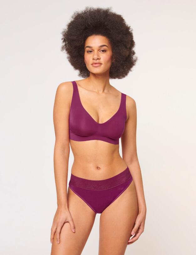 Sloggi Period Pants Tai Brief Light 2 Pack Wine 