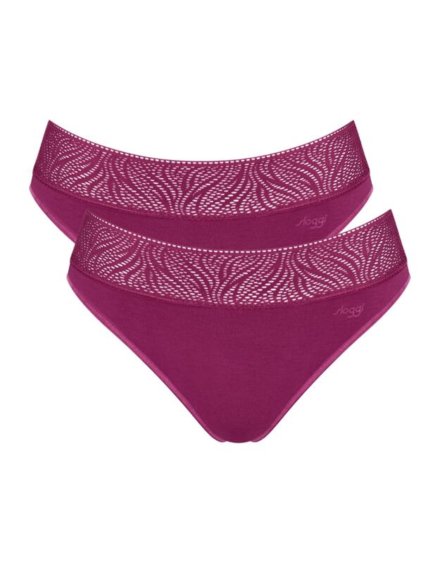 Sloggi Period Pants Tai Brief Light 2 Pack Wine 