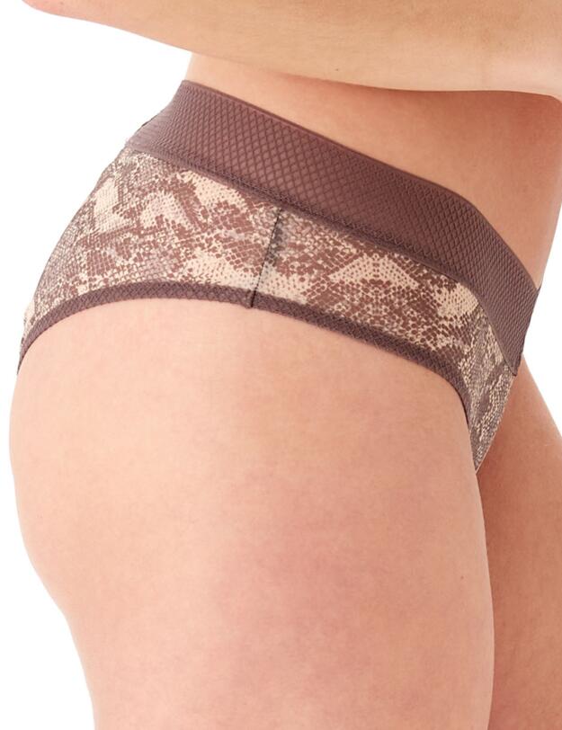 Gossard Glossies Snake Short Brief Snake Print