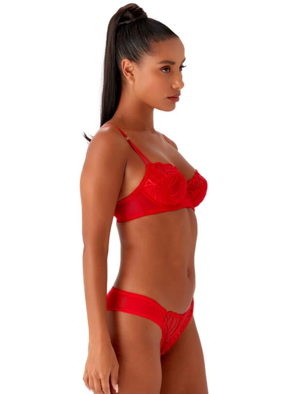 Gossard Fiesta Cheeky Short  Fiesta Red