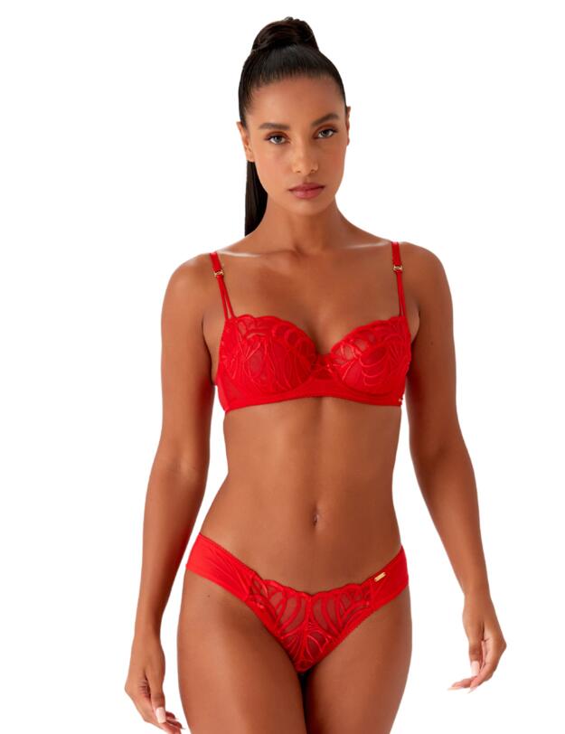 Gossard Fiesta Cheeky Short  Fiesta Red