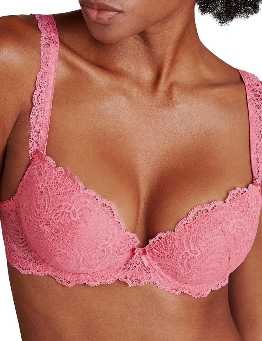 Danse des Sens fuchsia plunge bra, Aubade