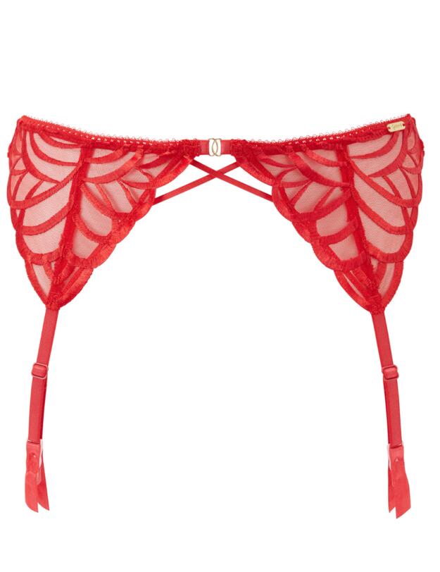Gossard Fiesta Suspender Fiesta Red 