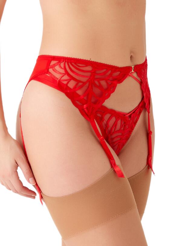 Gossard Fiesta Suspender Fiesta Red 