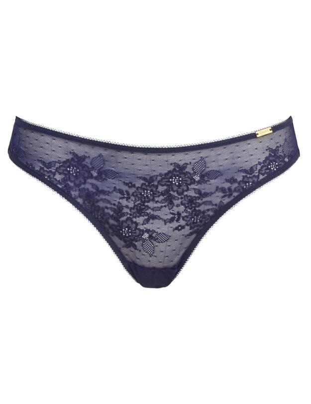 Gossard Glossies Lace Brief Eclipse