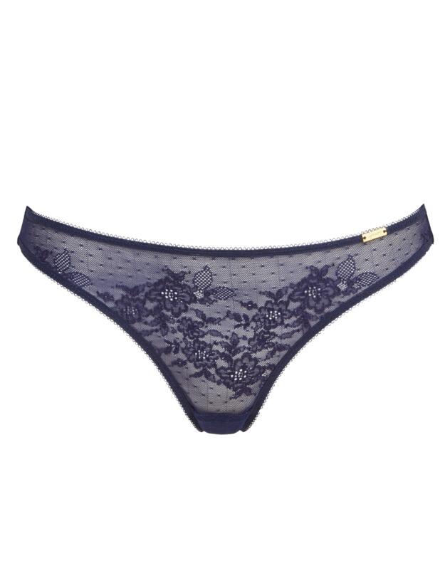 Gossard Glossies Lace Thong Eclipse