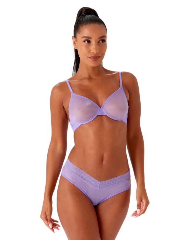 Gossard Glossies Cheeky Short Violet 
