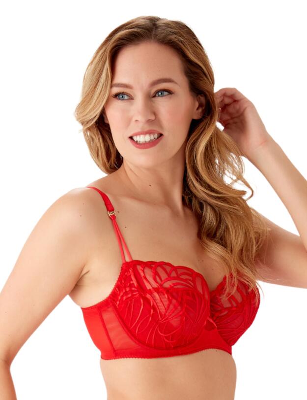Gossard Fiesta Balcony Bra Fiesta Red