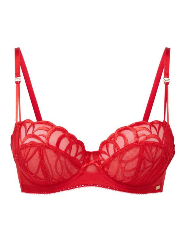 Gossard Fiesta Balcony Bra Fiesta Red