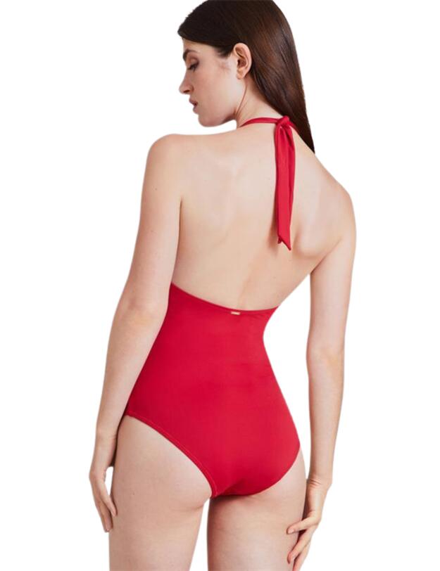 Aubade Ocean Cruise Moulded One Piece Cerise 