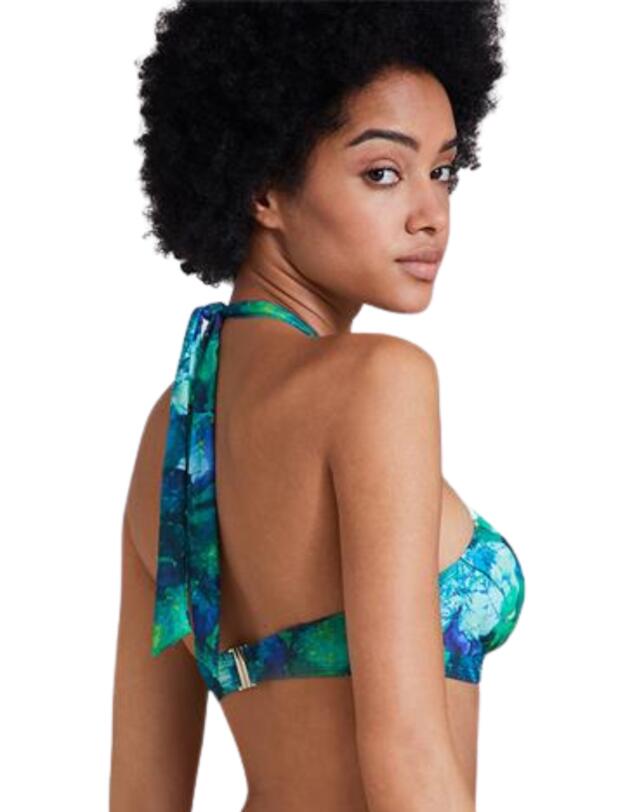 Aubade Deep Green Sea Soft Bra Peinture 