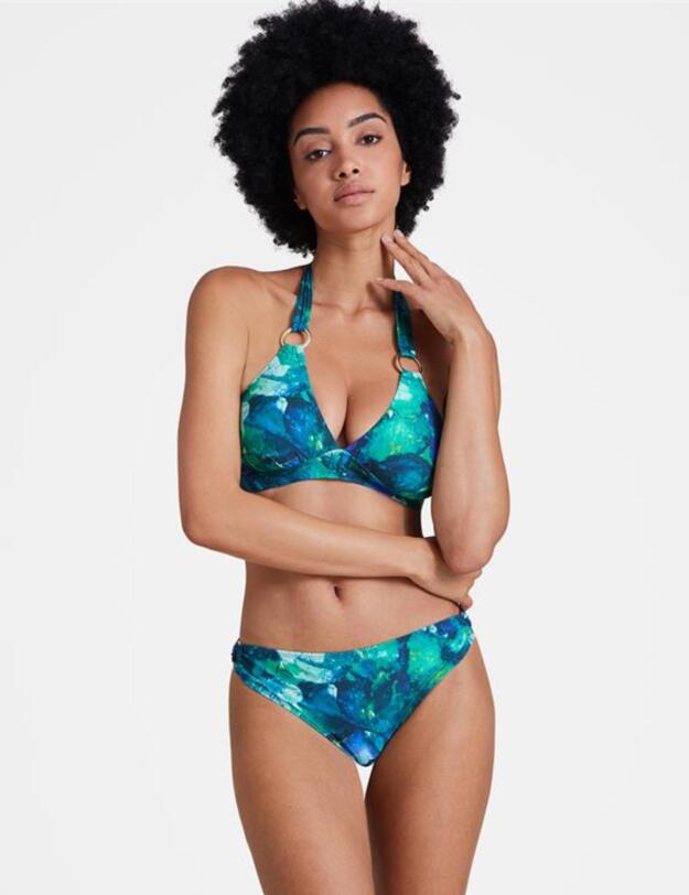 Aubade Deep Green Sea Soft Bra Peinture 