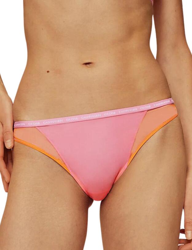  Calvin Klein CK One Pride Mesh Brief Orange Juice