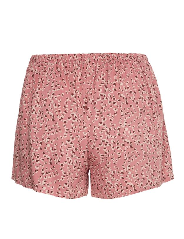 Calvin Klein Sleepwear Sleep Short Animal Smudge Print/Red Grape
