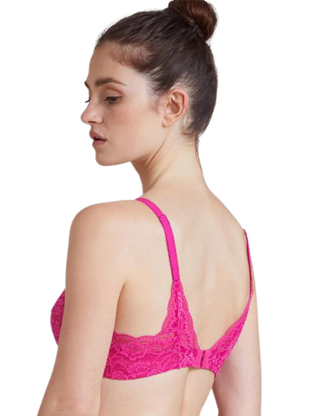 Hk Aubade Rosessence Underwired Triangle Bra Hk Fuchsia