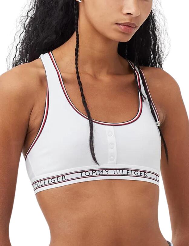 Tommy Hilfiger Hilfiger Classic Unlined Bralette White