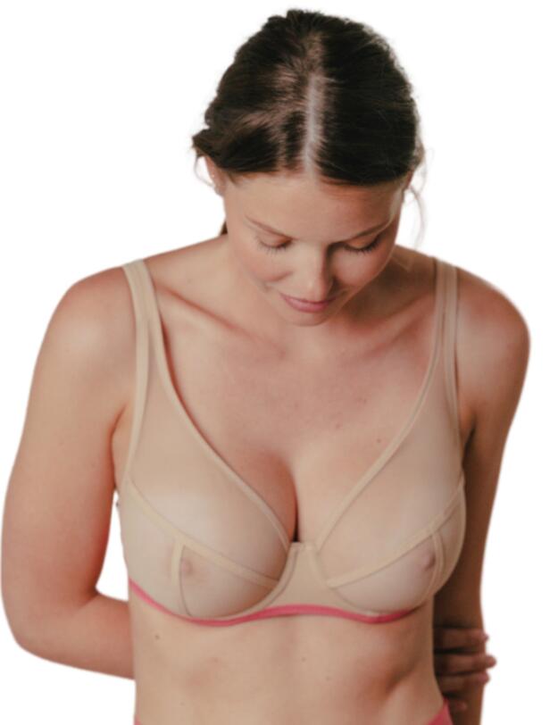 Maison Lejaby Nufit Underwired Bra Pink Skin 