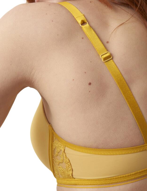 Maison Lejaby Sin Push-Up Bra Ochre