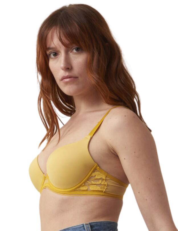 Maison Lejaby Sin Push-Up Bra Ochre
