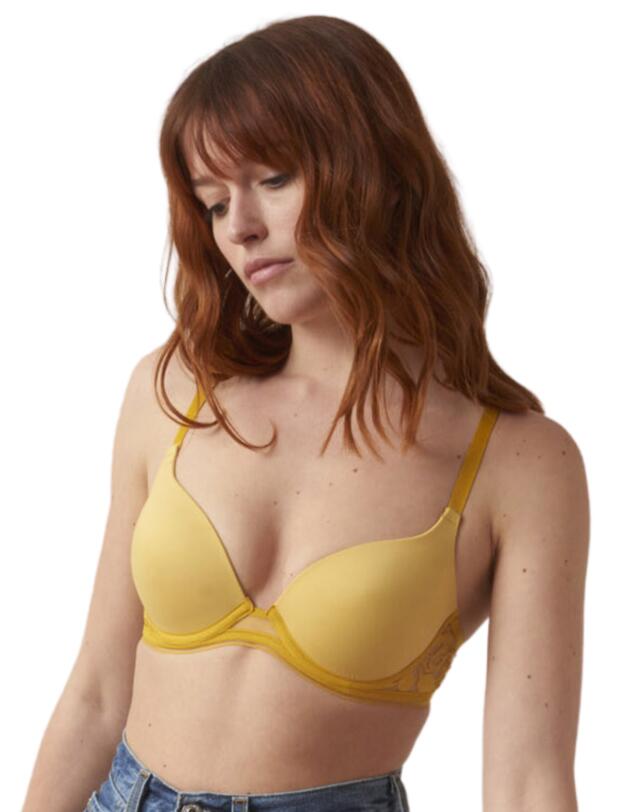 Maison Lejaby Sin Push-Up Bra Ochre