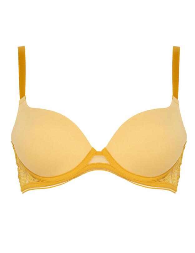 Maison Lejaby Sin Push-Up Bra Ochre