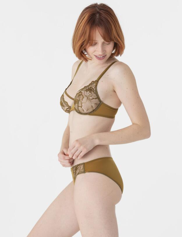 Maison Lejaby Flora Underwired Bra Gypse 