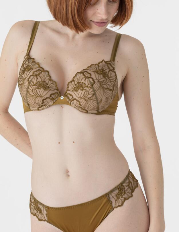 Maison Lejaby Flora Push-Up Bra Gypse 