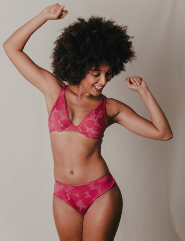 Maison Lejaby Ombrage Underwired Triangle Bra Orchidee 
