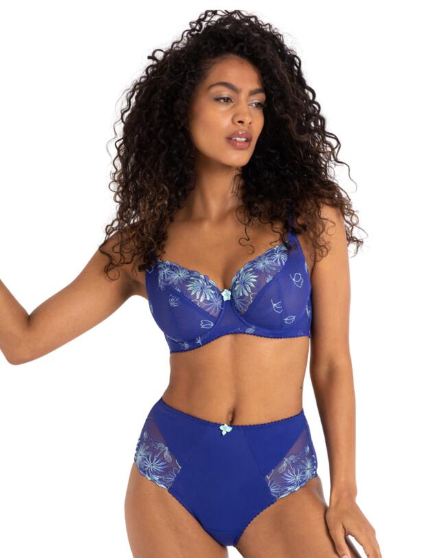 Pour Moi St Tropez Deep Brief  Cobalt/Aqua