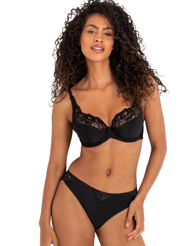Charnos Flamenco Full Cup Bra Black 