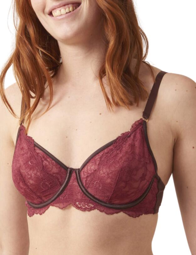  Maison Lejaby La Manufacture Lace Underwire Bra Arabica