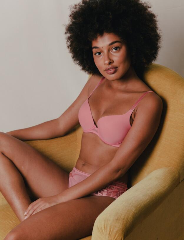 Maison Lejaby Sin Push-Up Bra Pink Lemonade