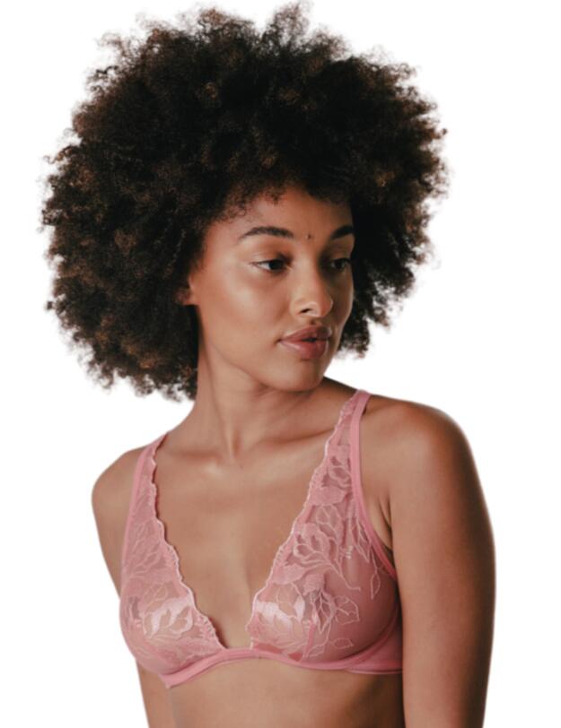 Maison Lejaby Sin Triangle Bra Pink Lemonade