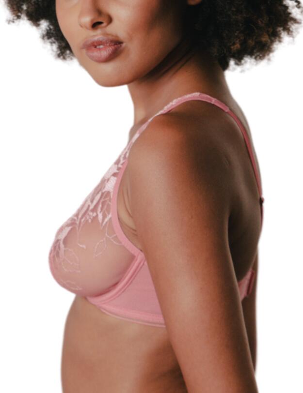 Maison Lejaby Sin Triangle Bra Pink Lemonade