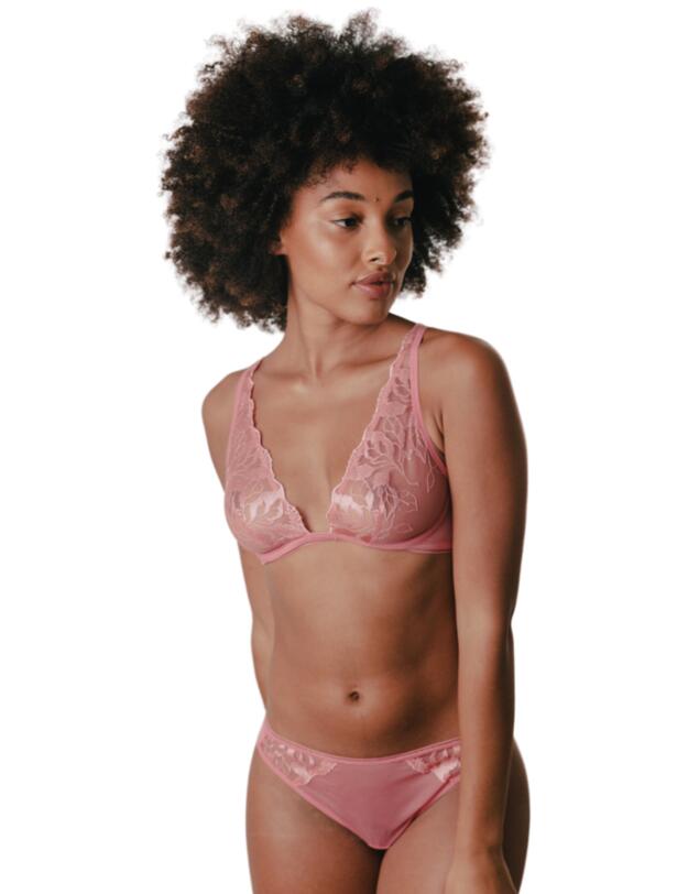 Maison Lejaby Sin Triangle Bra Pink Lemonade