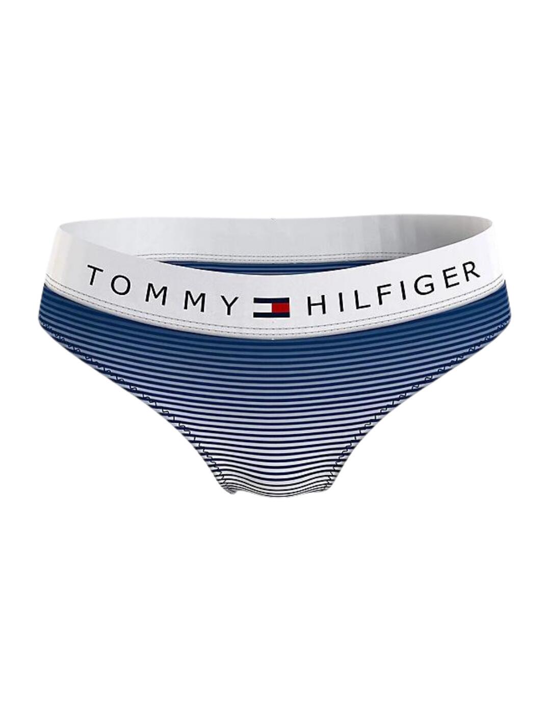 Tommy Hilfiger Seamless Bikini Curve Stripe Twilight Indigo 