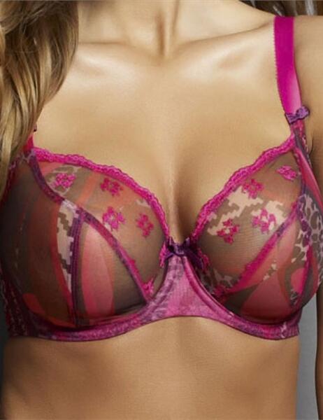 4761 Freya Alexa Plunge Balcony Bra - 4761 Berry