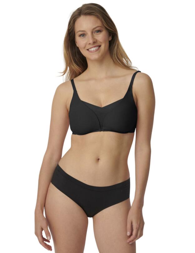 Triumph Smart Natural Hipster Brief Black