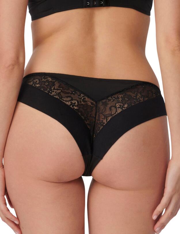 Triumph Vivid Spotlight Brazilian Brief Black