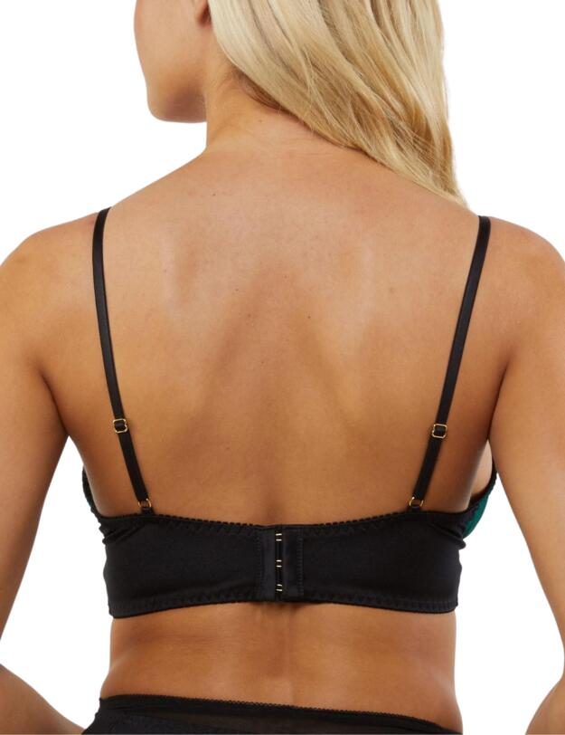 Playful Promises X KMD Diana Bralette  Green