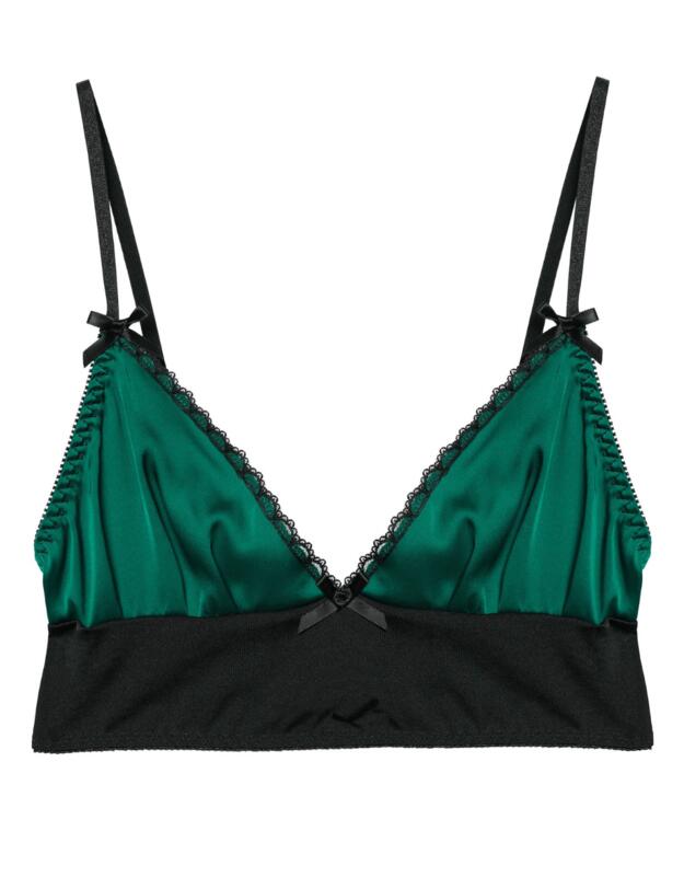 Playful Promises X KMD Diana Bralette  Green
