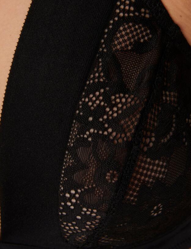 Triumph Vivid Spotlight Non-Wired Bralette Black