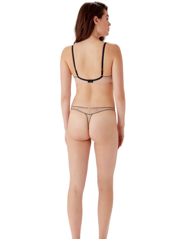 Gossard VIP Henna Thong Black / Nude 